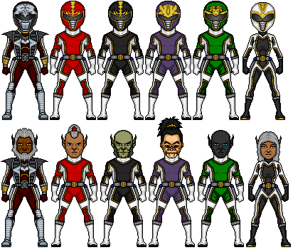 Alien Rangers Deviantart Mighty Morphin Alien Rangers by Omniferis on DeviantArt