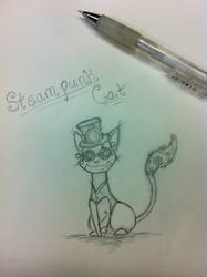 Steampunk kitteh