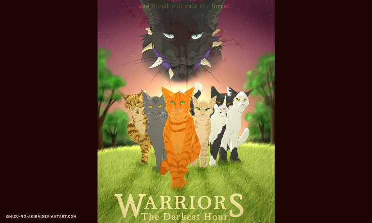 all my warrior cats books by feuersturm97 on DeviantArt