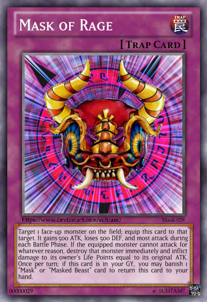 Mask of Rage by Suhtam7 on DeviantArt