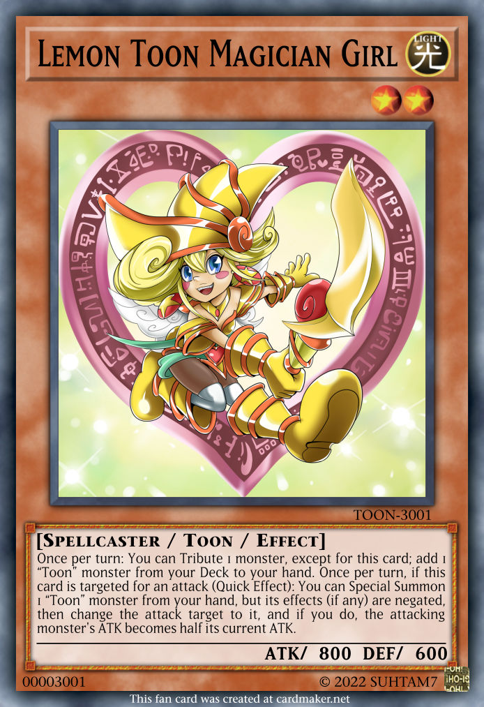 Lemon Toon Magician Girl by Suhtam7 on DeviantArt