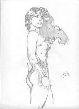 Wonder Woman Pose 2 by Ed Benes