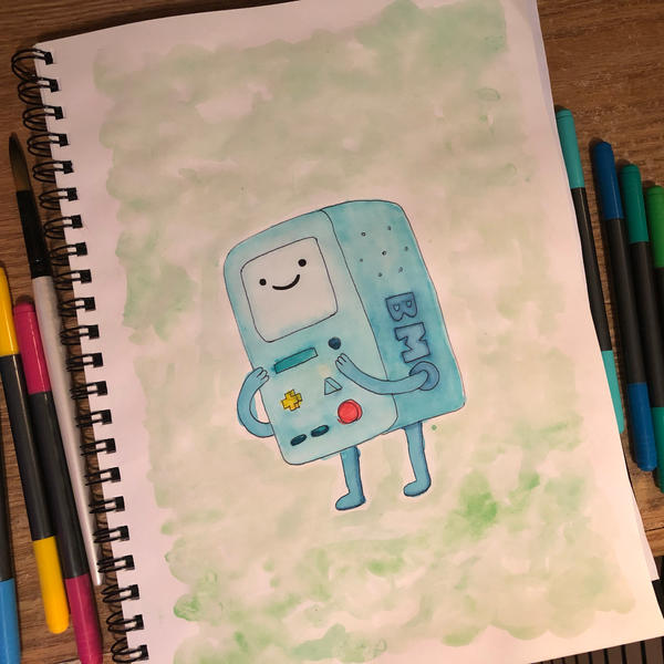 Inktober 2018 - Day 22 BMO
