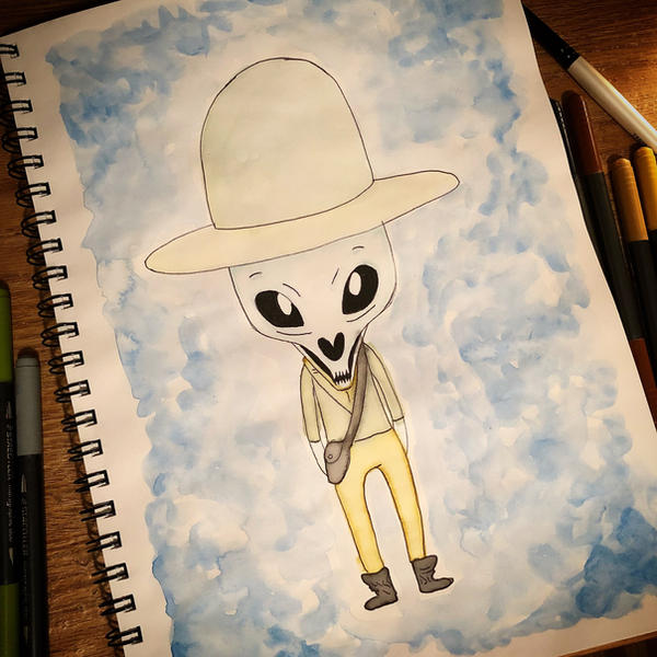 Inktober 2018 - Day 24 Death