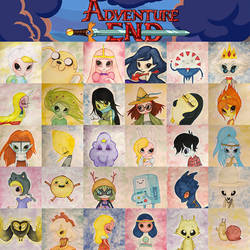 Inktober 2018 - Day 31 Adventure Time farewell