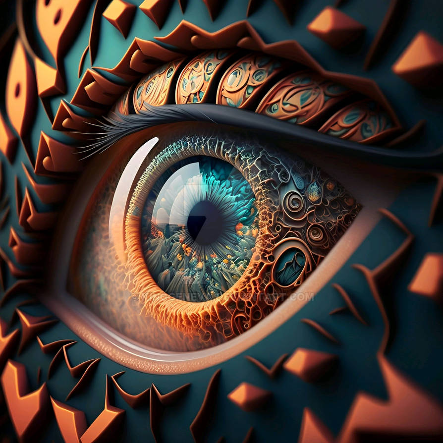 Fragmental Eye Fract Eye by KingGeneva on DeviantArt