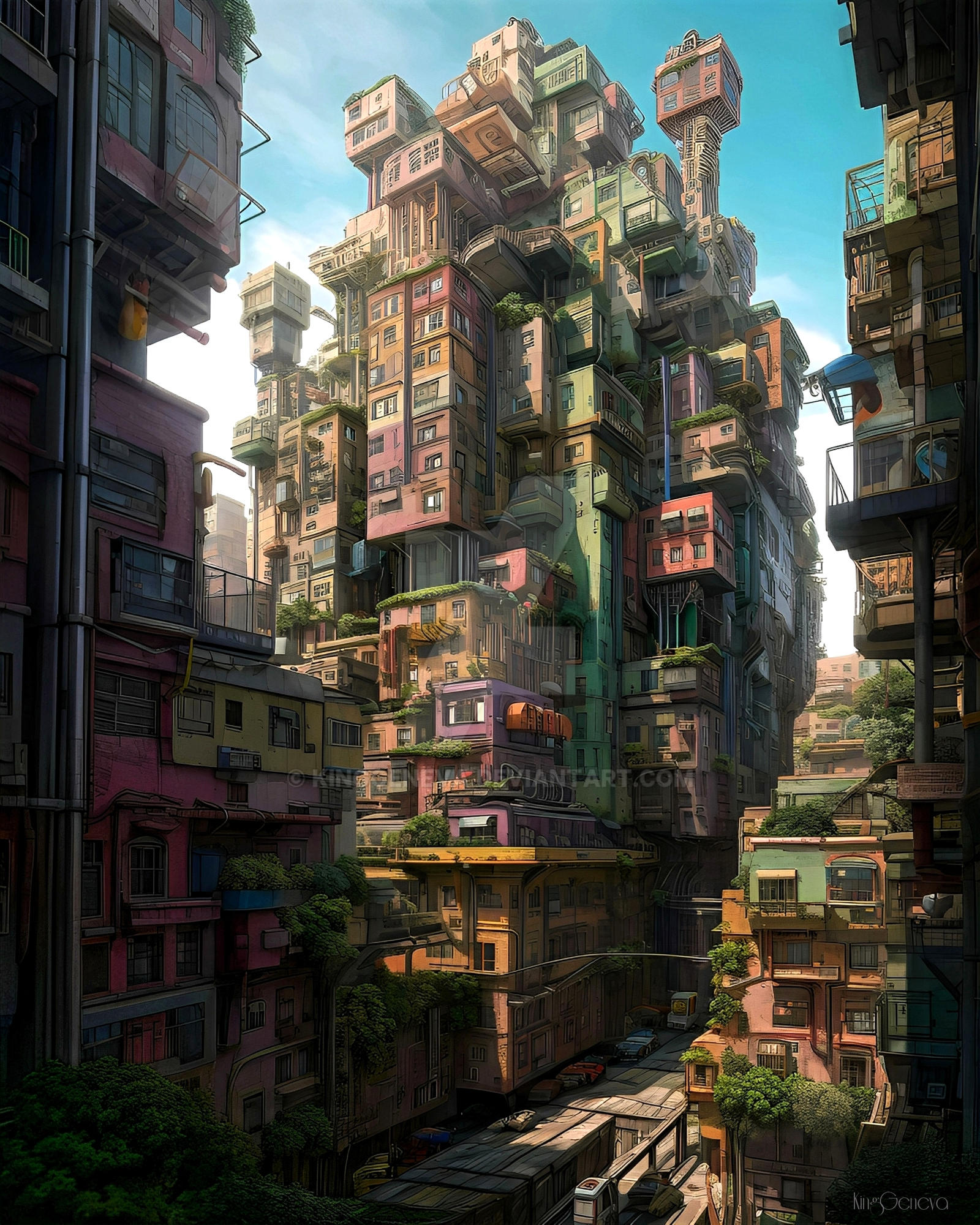 Colourful Dystopia by KingGeneva on DeviantArt