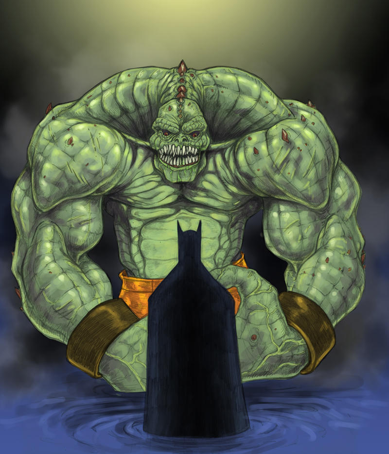 Killer Croc by AFNartOfficial on DeviantArt