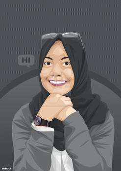 Self Potrait Vector