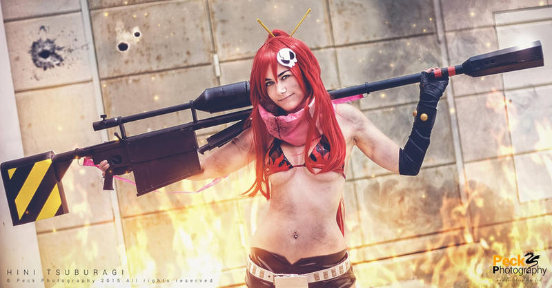 Yoko Littner.  [1O] After the battle.