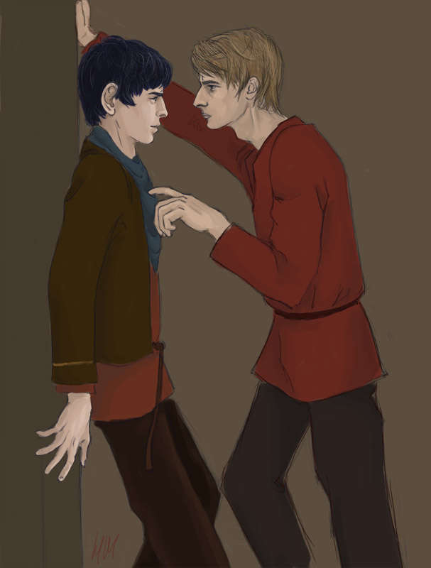 Merlin Arthur Fan Art