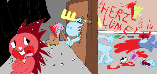 Lumpy Last Stage Lumpy goes insane by comedyestudios on DeviantArt