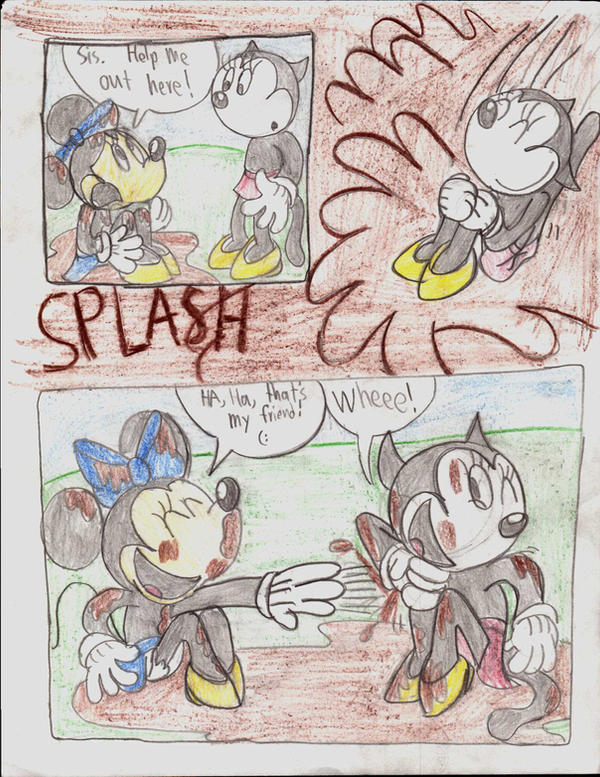 The new adventures of Mickey Mouse Mud slide pg 2 by comedyestudios on ...
