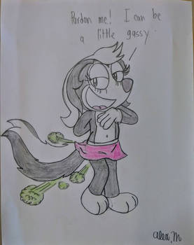 Cartoon Skunk 