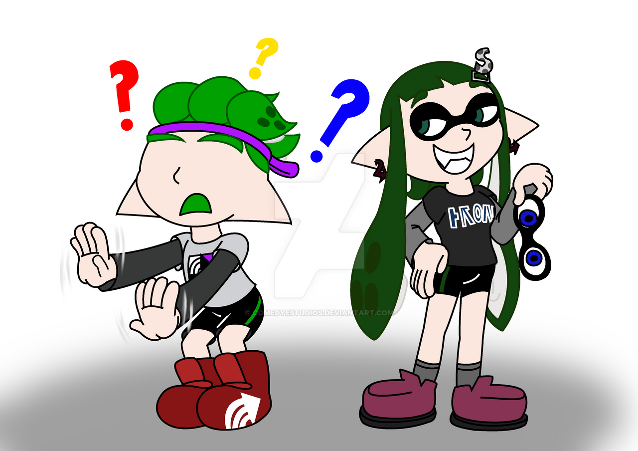Un-masked Inkling by comedyestudios on DeviantArt