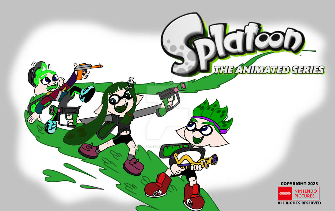 Fake Splatoon series poster by comedyestudios on DeviantArt