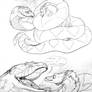 Snake Time Sketches 1