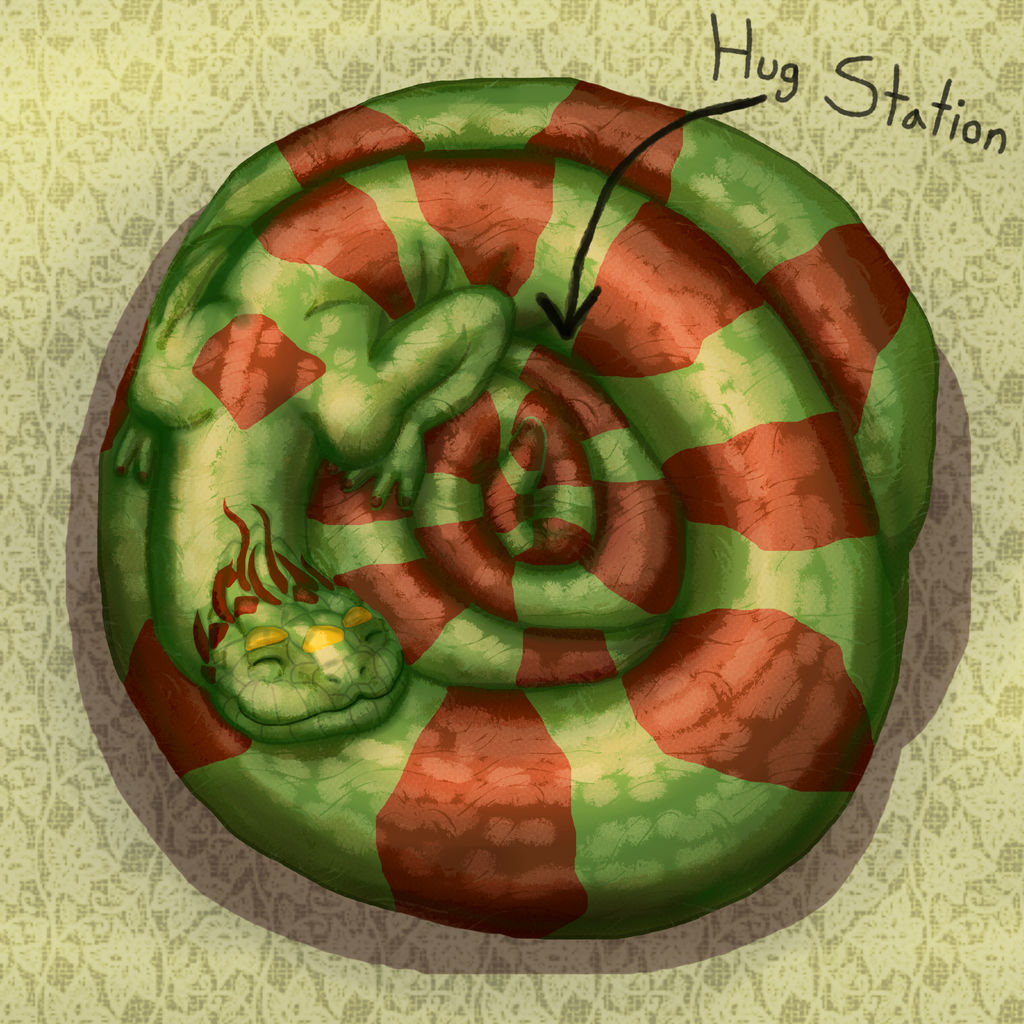 Platonic Snakey Hug Station by SpidersVore on DeviantArt