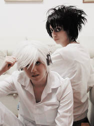 Death Note- Nate River and L Lawliet / L'successor