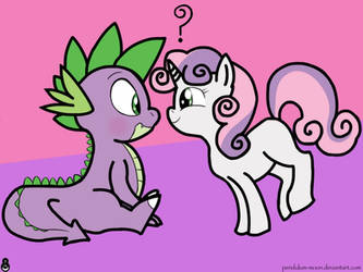 Sweetie Belle and Spike