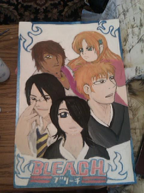 Bleach Fanart Painting by WolfAngel92 on DeviantArt