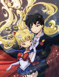 Sailormoon+Tuxedo Mask:Sparkle