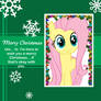 Fluttershy Christmas card