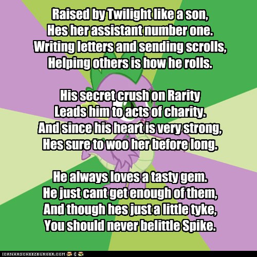 My Little Poetry: Spike