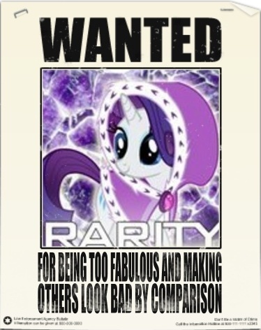 Equestria's Most Wanted: Rarity