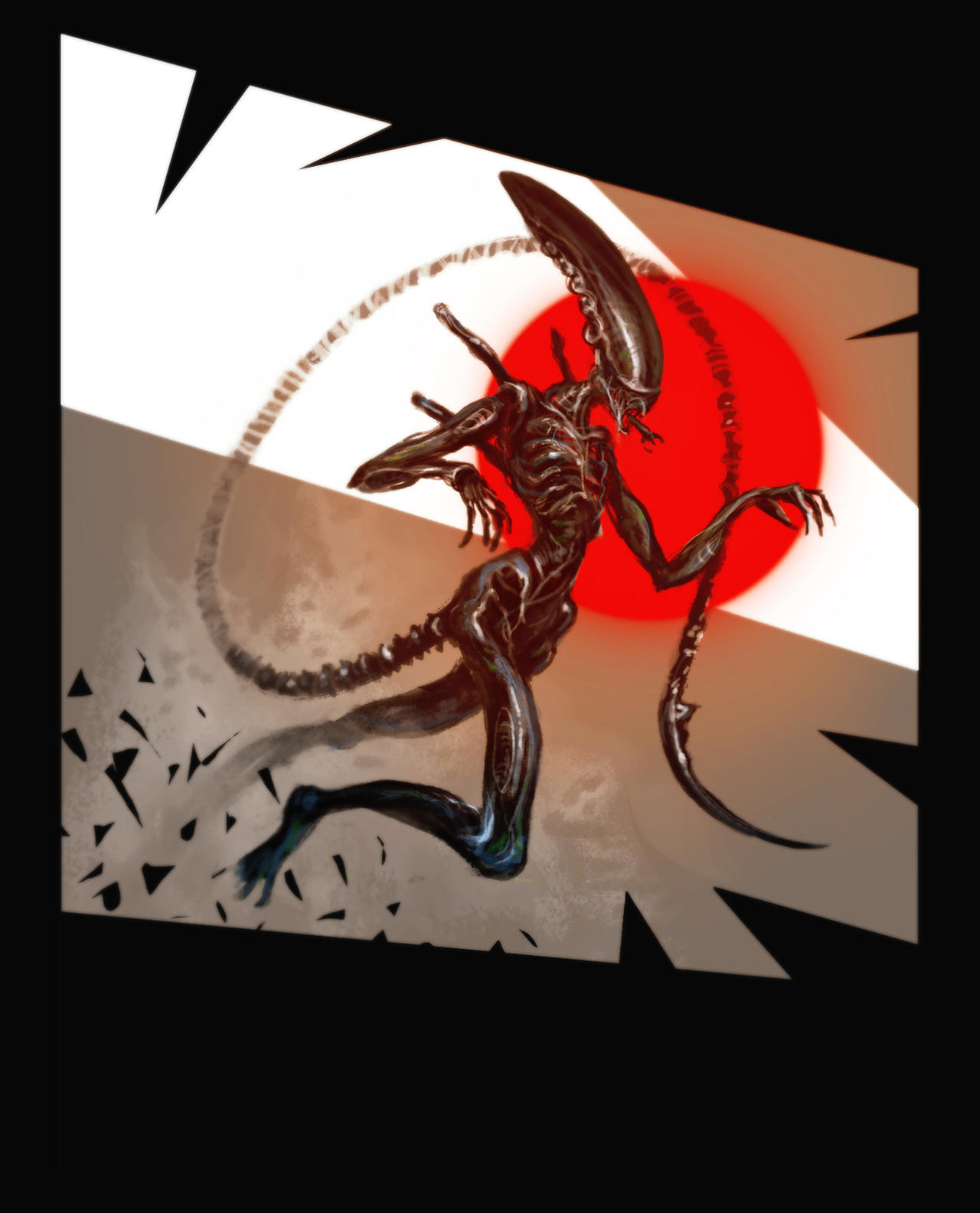 Alienoid Deviantart Alien Fanart by StudioH2 on DeviantArt