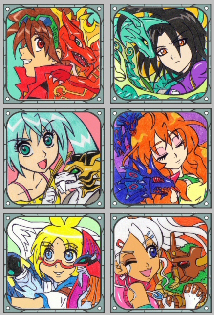 Bakugan Stampcollection 3