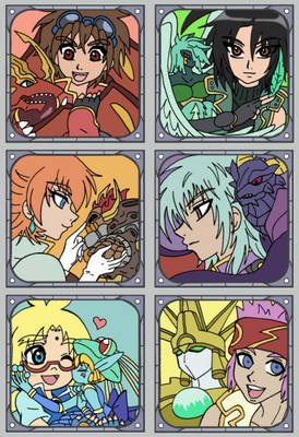 Bakugan Stampcollection 4