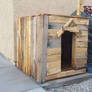 Dog Kennel From Wood Pallet