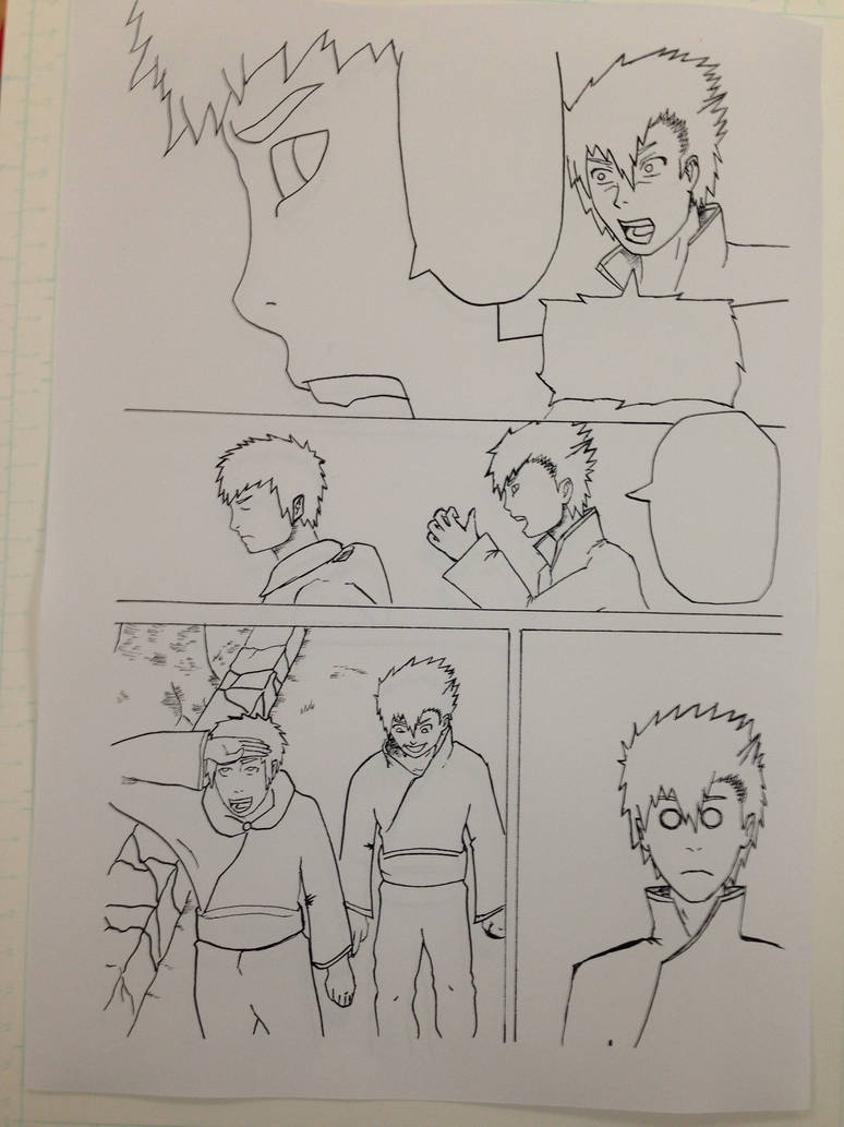 Manga Panel - outlines by MangaHamburg on DeviantArt