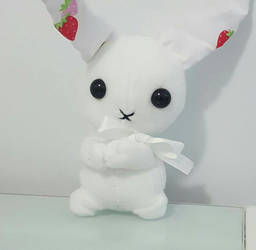 Handmade bunny plushie