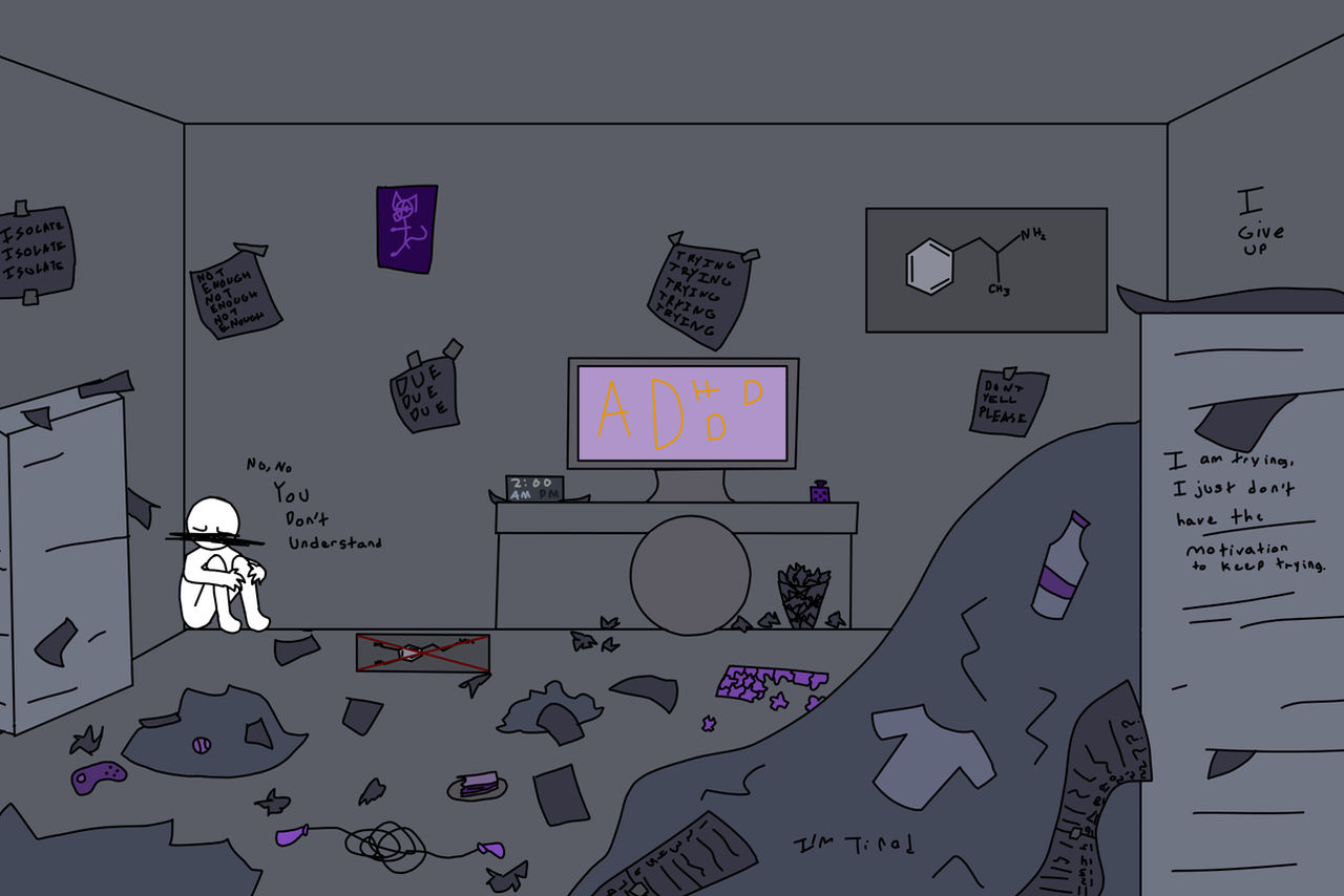Adhd Deviantart Adhd by LoafofBred on DeviantArt