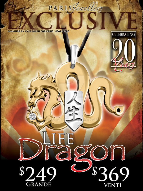 Life Dragon Poster Ad