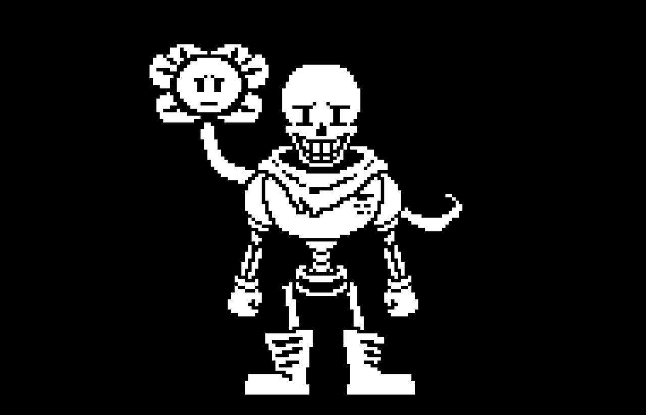 Undertale:Corrupted Emotional-Papyrus and Flowey by nguyenvannha on ...