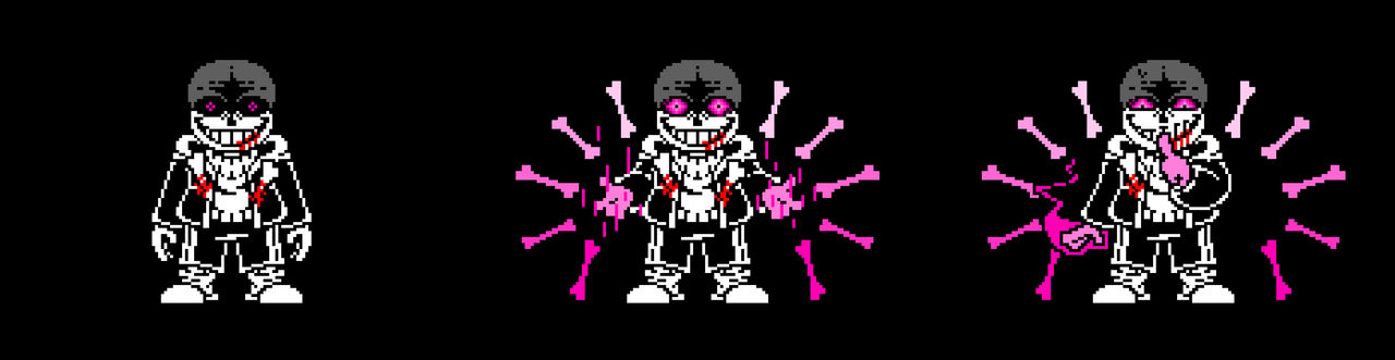 Undertale:Corrupted Emotional-Sans phase 3 remake by nguyenvannha on ...