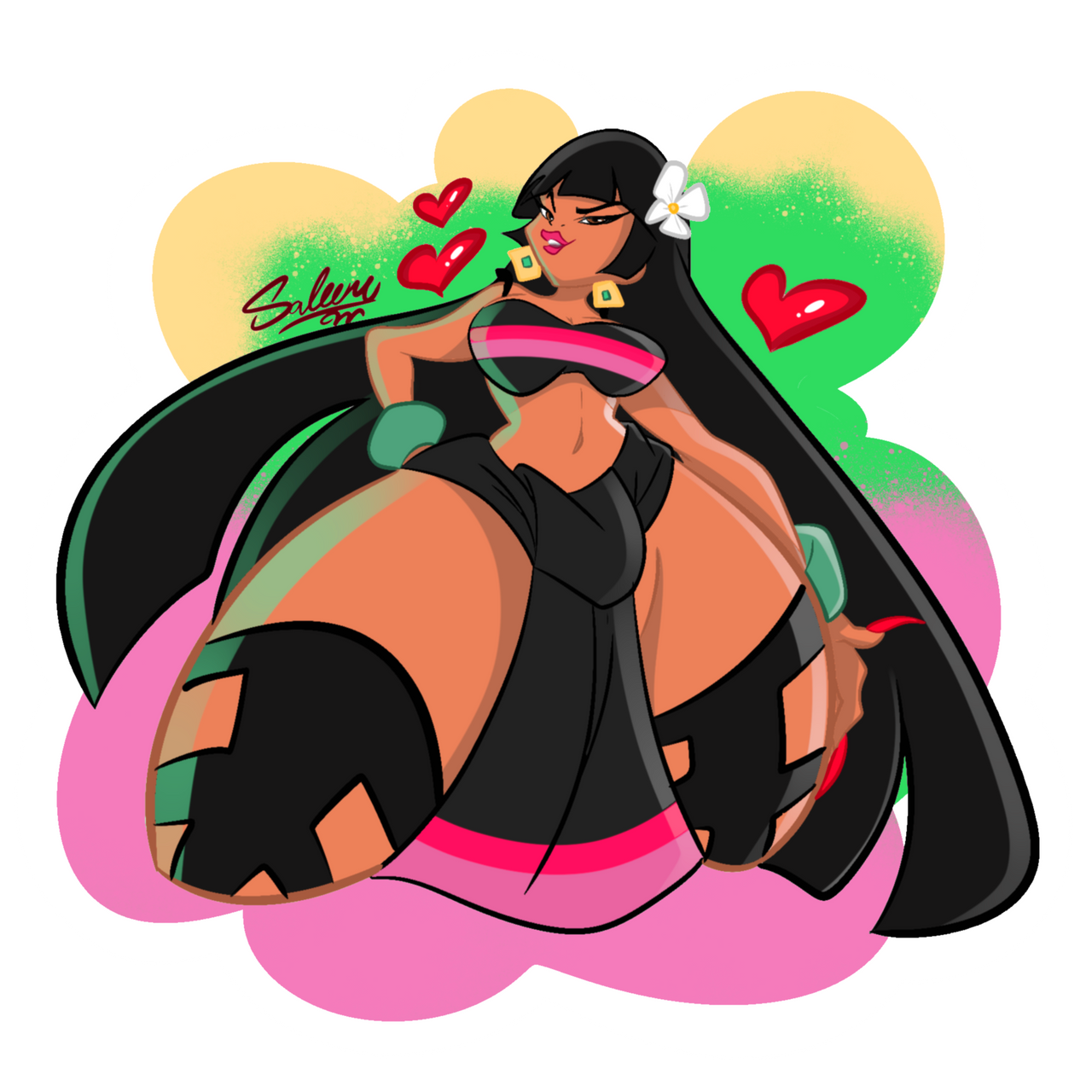 chel design by SaintsCoAnime on DeviantArt