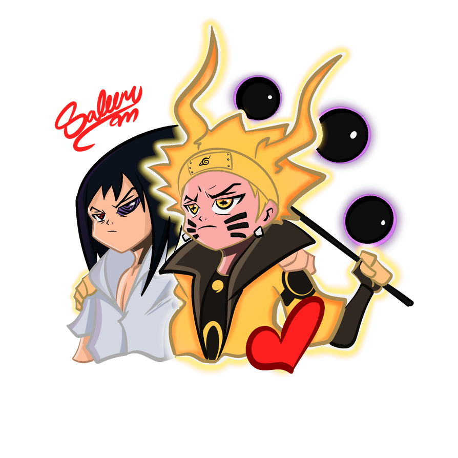 Naruto and Saskue XD by SaintsCoAnime on DeviantArt