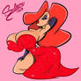 Jessica Rabbit chilling