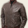 Men-dark-brown-bomber-jacket