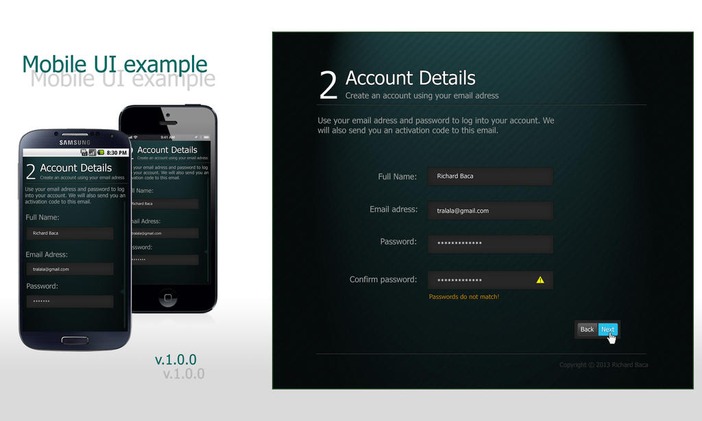 Faq Mobile Ui Example Mobile UI example by RISOvonVODKA on DeviantArt