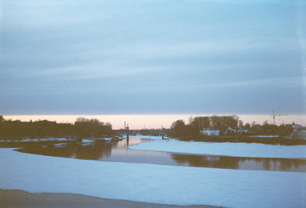 volga, end of winter