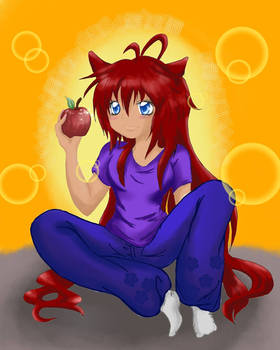 Red apple