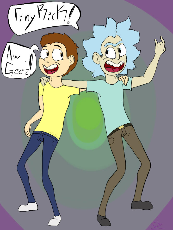 Mini Rick TINY RICK! by Marykimer on DeviantArt