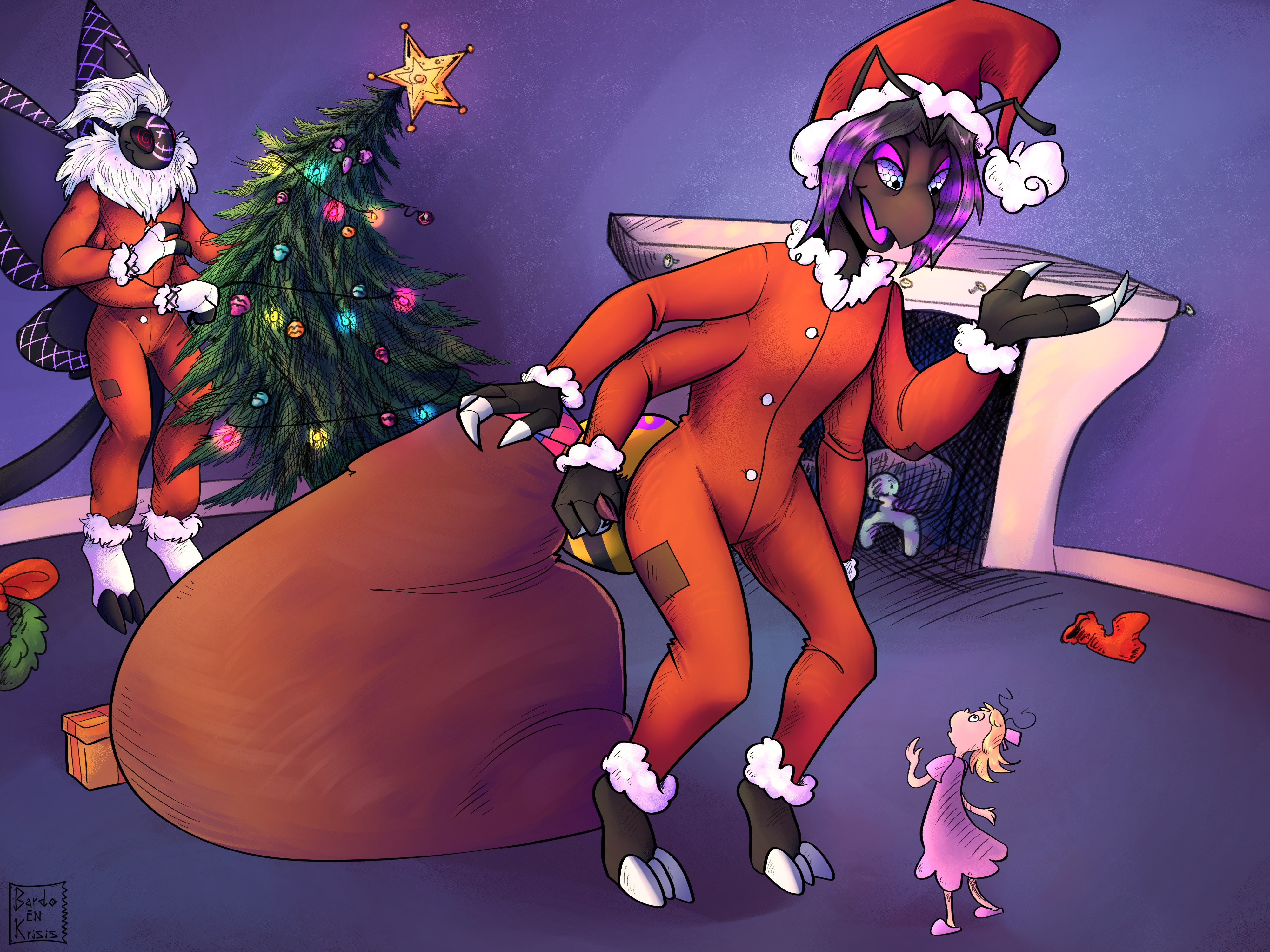 christmas got stolen! commission~