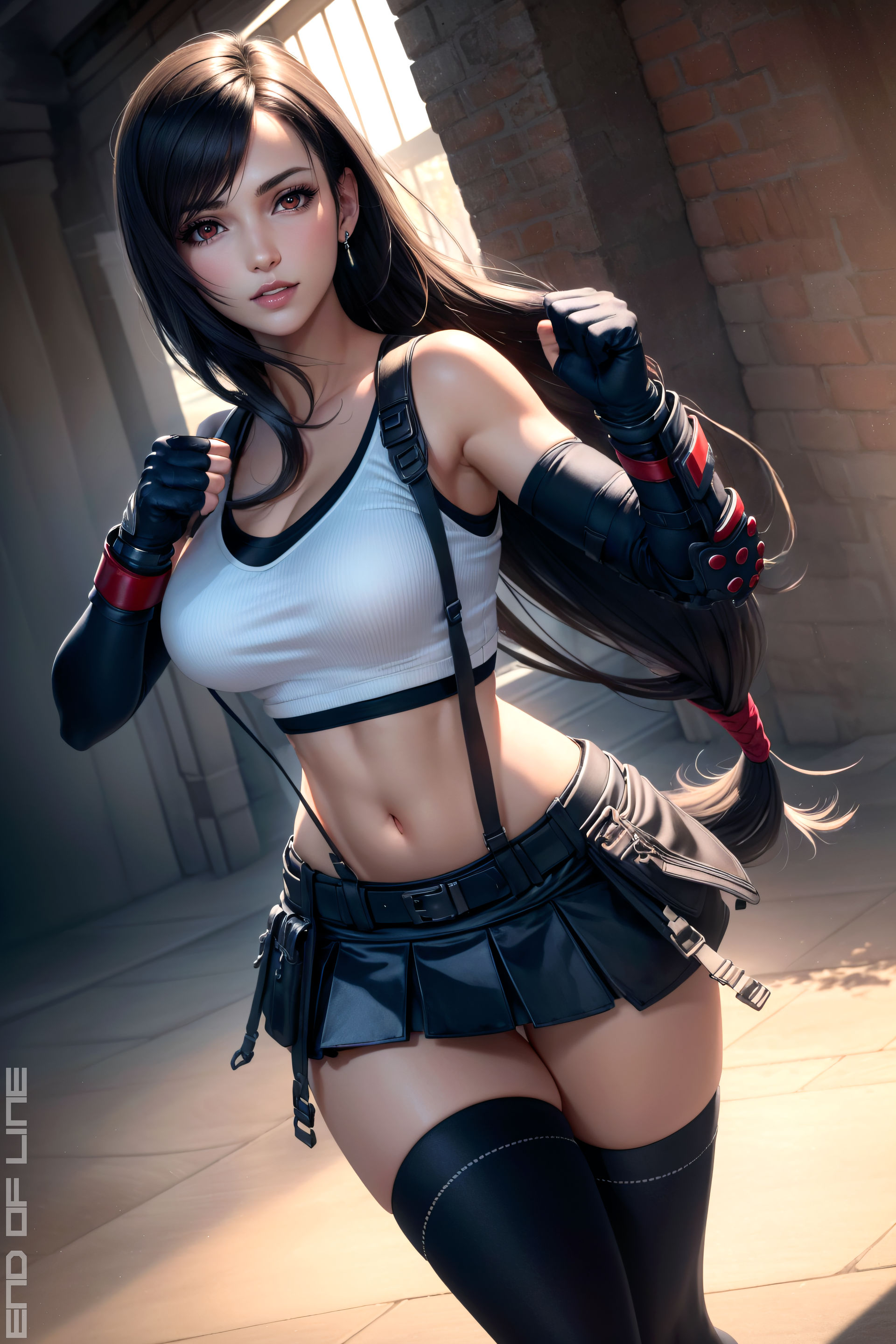 Tifa Lockhart 47 by EndOfLineArt on DeviantArt