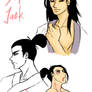 Samurai Jack sketchels